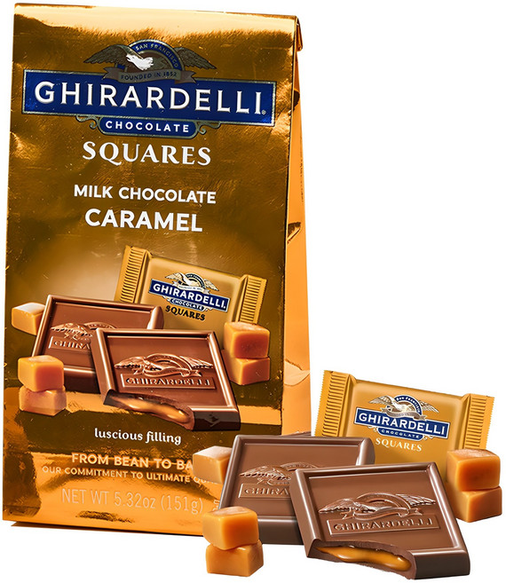 기라델리 밀크초콜릿 카라멜, 151g, 1개
