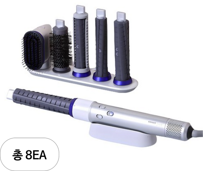 유닉스 에어샷 랩모션 헤어스타일러 1300W, UN-W3970, 실버