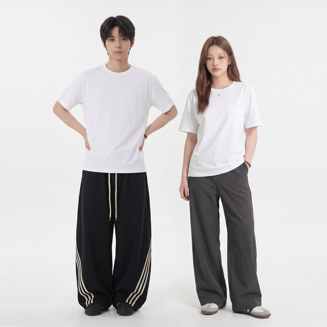男女適用 絲光棉涼感T恤