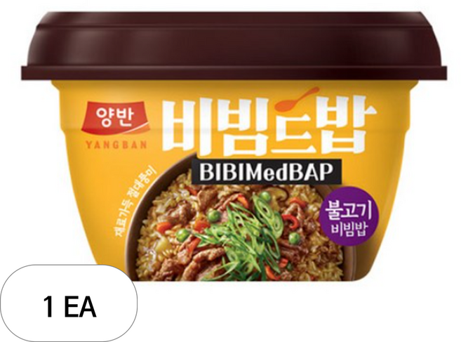 동원 양반 비빔드밥 불고기 비빔밥 컵, 271.5g, 1개