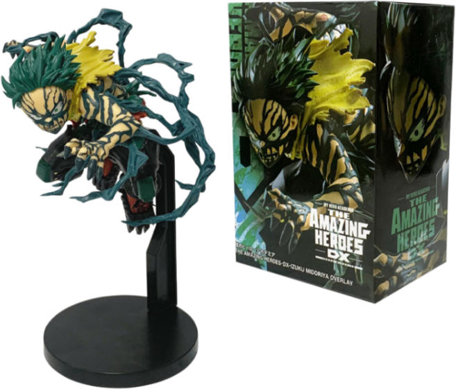 나의 히어로 아카데미아 흑화 미도리아 이즈쿠 피규어, 1세트