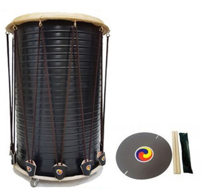 흑검 줄무늬 난타북 (지름40x높이70/75/80cm), 1개