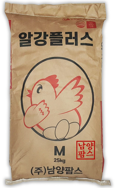 알강플러스25kg 닭사료 닭모이 닭먹이 오골계 청계 산란사료, 2개, 25kg