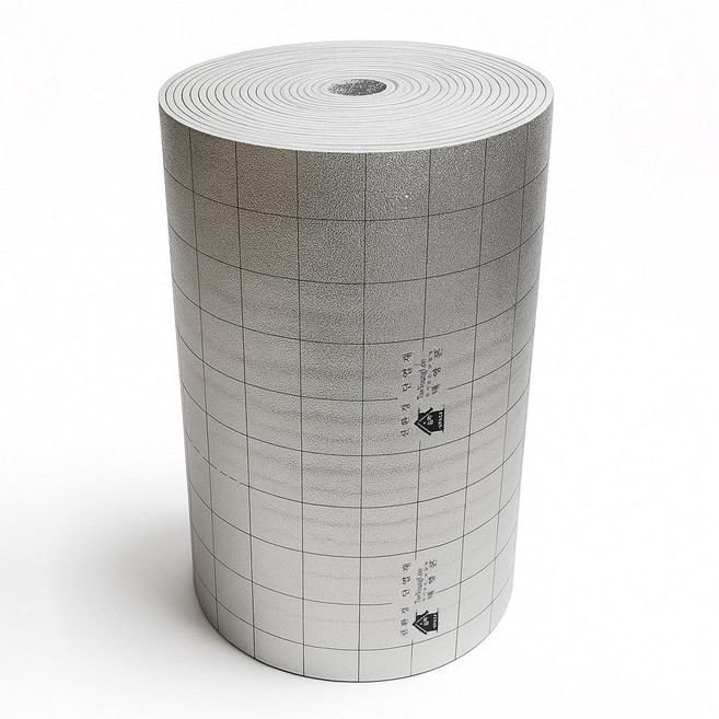 열반사 단열재 (양면은박 단면접착식) - 두께20T x 길이1M (1M금액-이어서재단) [WFLGCBR], 두께20T-길이1M(수량마다 이어서), 1