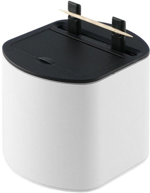 업그레이드센서 비접촉 자동 이쑤시개통 이쑤시개 디스펜서 식당 요식업, 1개