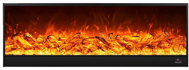 벽난로 무드등 실내 LED 불멍 대형 인테리어 장식 조명 거실, 600x170x400 (미가열)