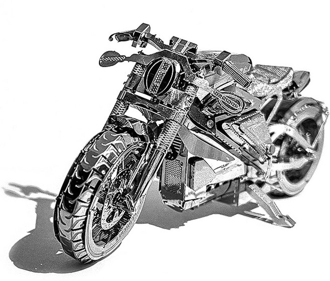 [알꿀밤-메탈퍼즐-교통] 네이키드 바이크, 1개