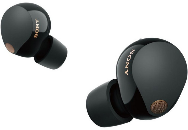 Sony 소니 WF-1000XM5 무선 노이즈 캔슬링 이어폰, 블랙, 블랙