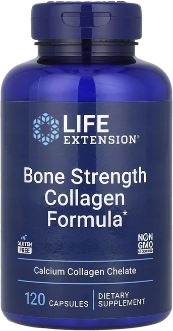 Life Extension Bone Strength Collagen Formula 캡슐 120정, LifeExtensionBoneStrengthColla, 1개 - 쿠팡