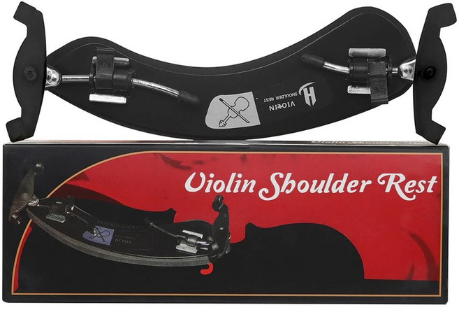 바이올린 3/4 4/4 어깨 받침대 조정 가능한 패드 스폰지 울프 블랙 화이트 피트 액세서리 메가 1/8, 3-4 4-4 2