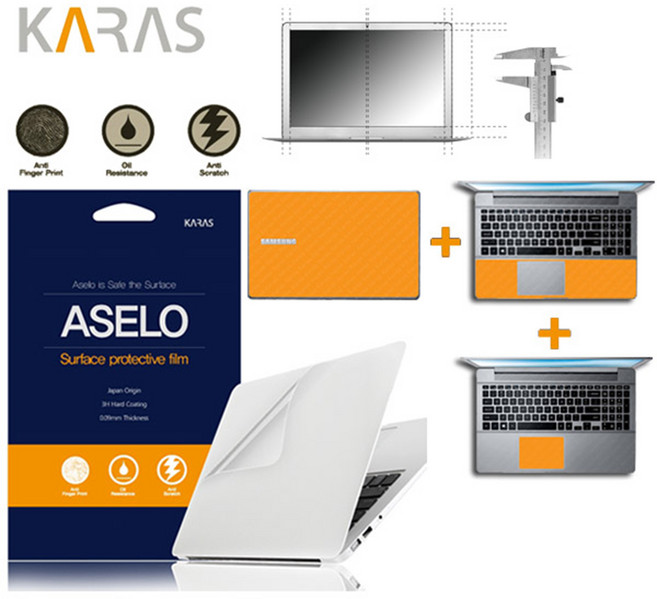 삼성 갤럭시북2 NT750XEE-X71A -XD71G -XD71S -X71AS -XC51S -XL51G -XC58S -XC58G 용 외부보호필름 3종 SET, [3종세트], [유광-고광택], 1개
