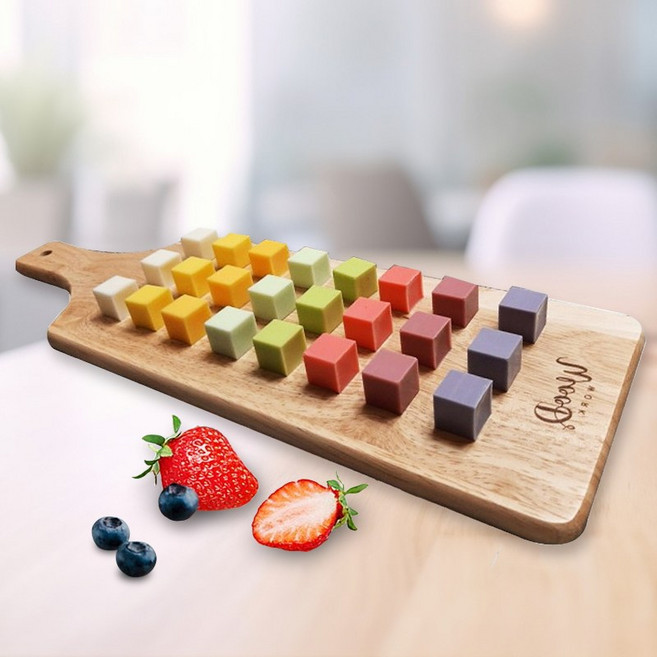 와인안주 큐브치즈 위스키 양주 하이볼 레드와인 플래터 세트, 1개, 80g