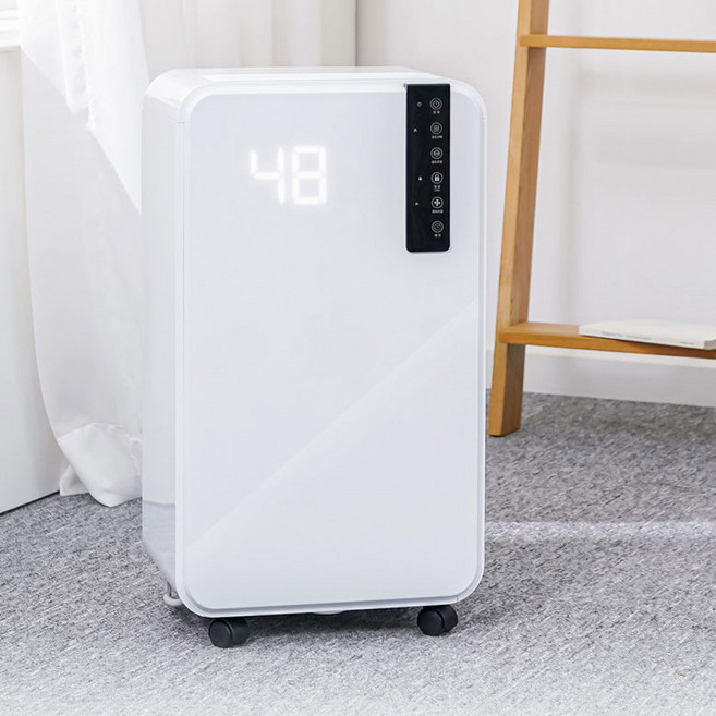 대우 포송한 2단 15L 제습기, 클린화이트
