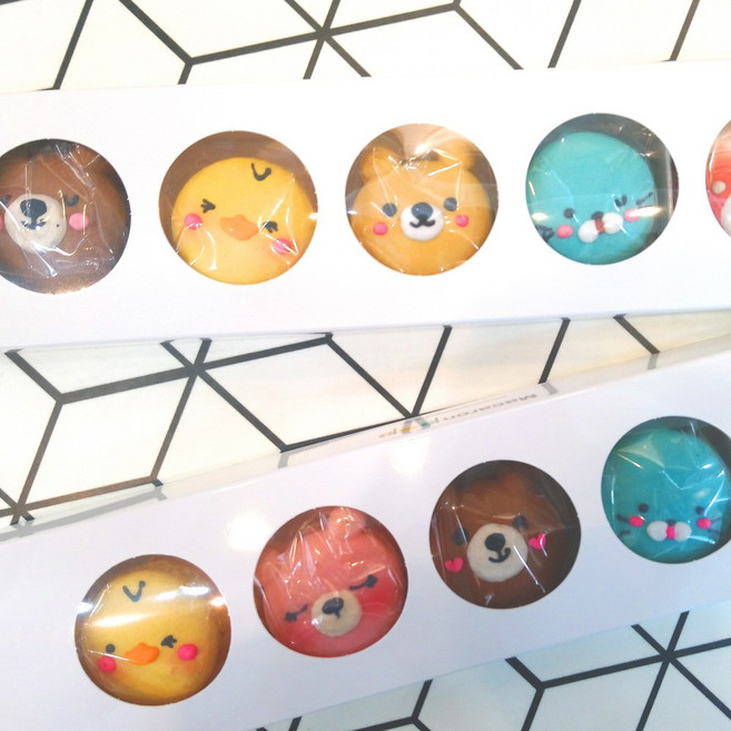 마카롱팝 캐릭터마카롱 5구세트, 1개, 50g