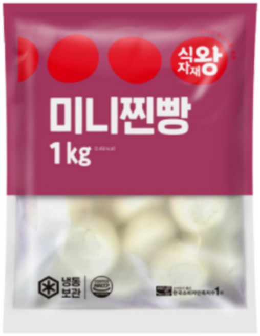 식자재왕 찐빵, 10개, 1kg