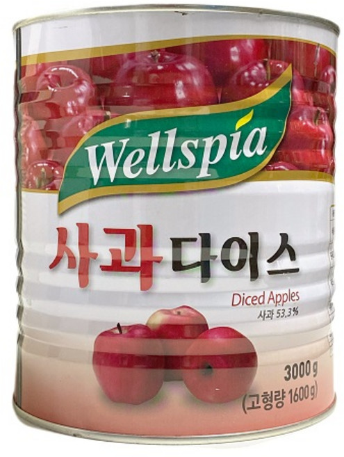 사과다이스, 3kg, 1개