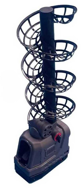 자동 야구공 발사기 타격 트레이닝 공급기 훈련 연습, 1개, 기계+배터리+네트워크