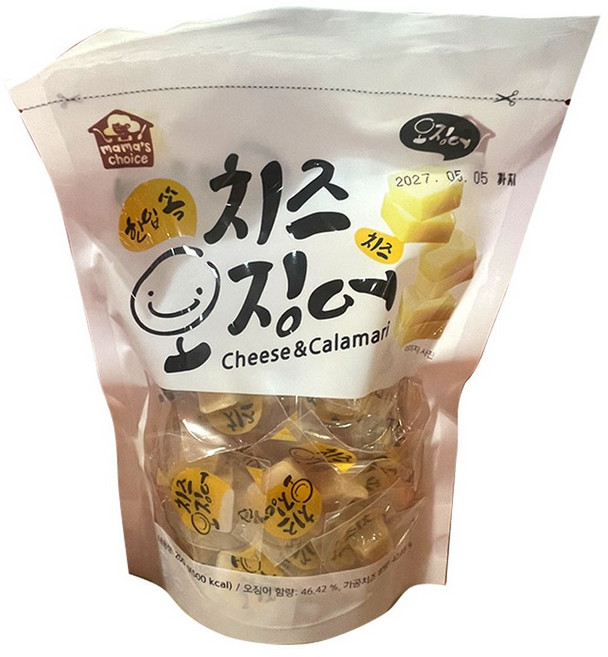 MAMA'S CHOICE 치즈 오징어, 1개, 200g