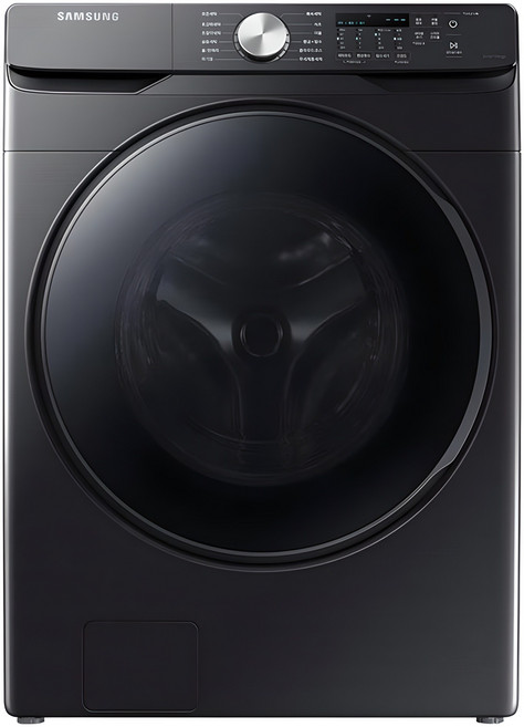 삼성전자 그랑데 드럼세탁기 21kg 방문설치, WF21T6000KV, 블랙 케비어