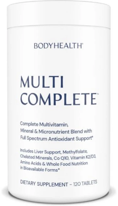 BodyHealth Multi Complete 바디헬스 종합 멀티비타민 120정, 1개 - 쿠팡