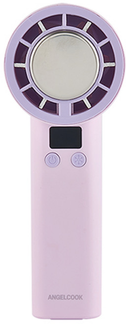 엔젤쿡 BLDC 쿨엑스 냉각 핸디 서큘레이터 선풍기, 라일락 핑크, AGC-FC680