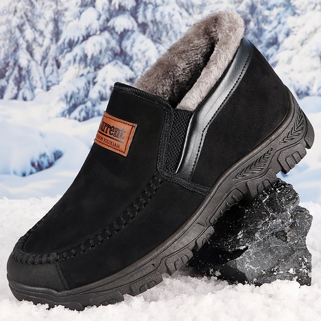 본필 BW04 겨울 방한화 털신 남성 작업화 워킹화 트레킹화 운동화 미끄럼방지 남성겨울신발