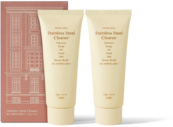 마켓올슨 스테인클리너, 1박스, 2개입