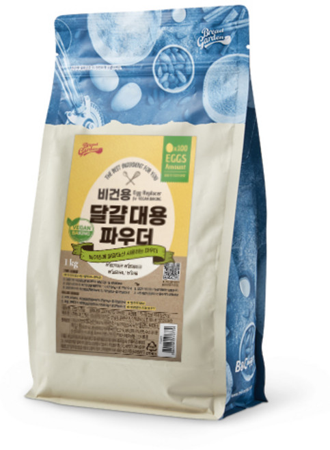 브레드가든 비건용 달걀 대용 파우더, 1개, 1kg