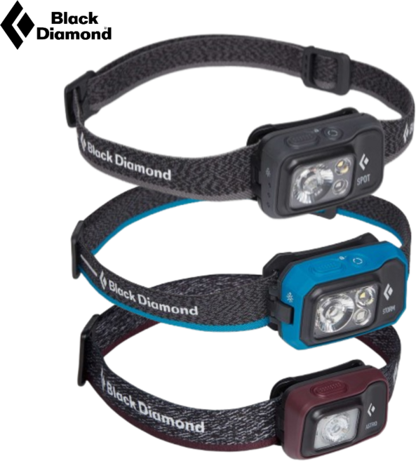 블랙다이아몬드 스팟400 남여공용 헤드램프 헤드랜턴 LED 방수 등산 낚시 백패킹, 블랙 (BD620672), 1개