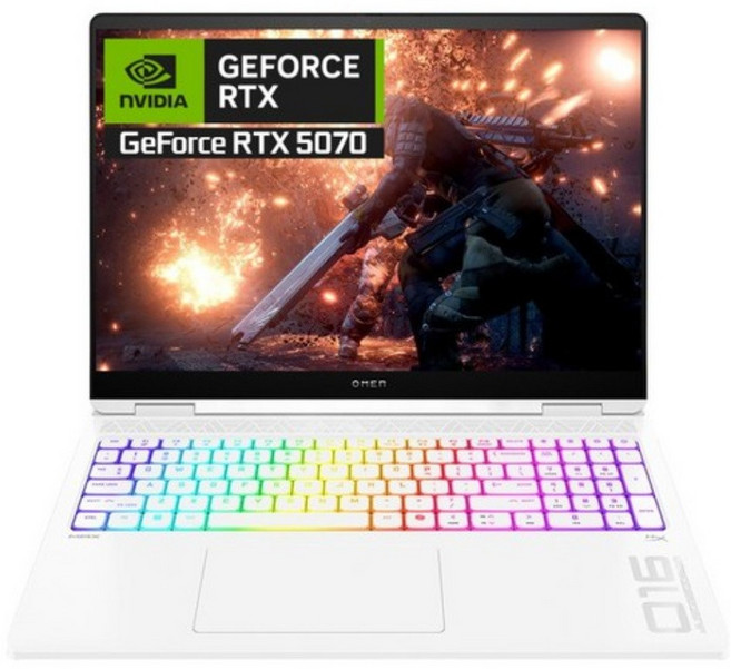 HP 2025 오멘 맥스 16 코어Ultra9 인텔 14세대 지포스 RTX 5070, Absolute White, 1TB, 64GB, WIN11 Home, OMEN MAX 16-ah0166TX