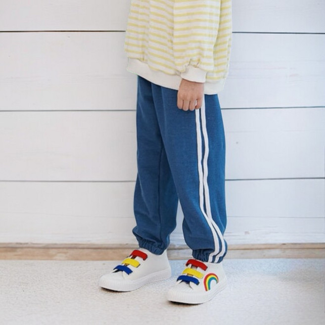 국내생산 아동 남아 여아 밴딩 조거 팬츠