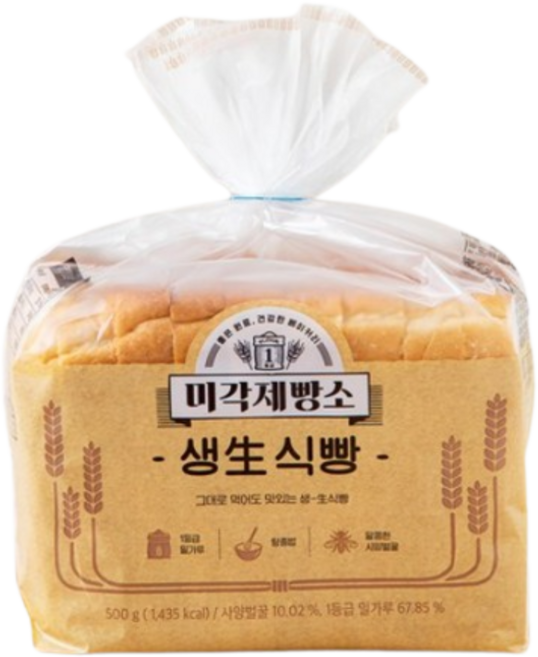 미각제빵소 생식빵, 1개, 500g