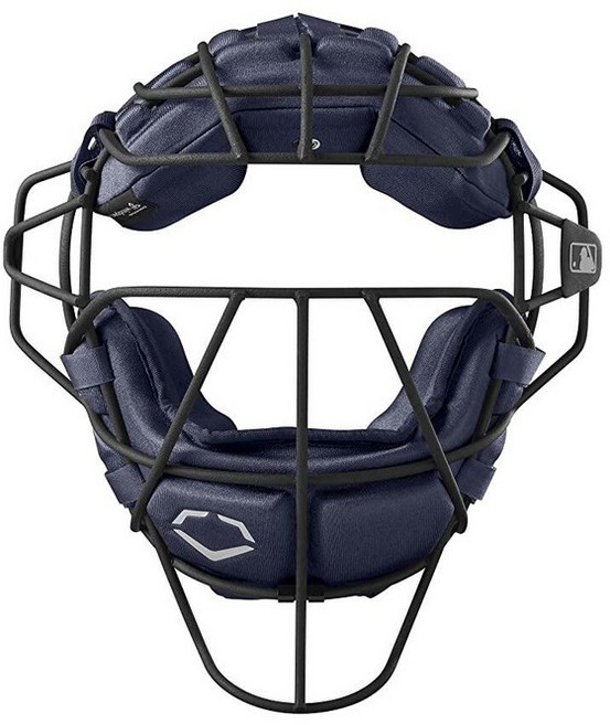 EvoShield 에보쉴드 Pro SRZ 포수 페이스 마스크 로드 그레이 원 사이즈 198883, 네이비