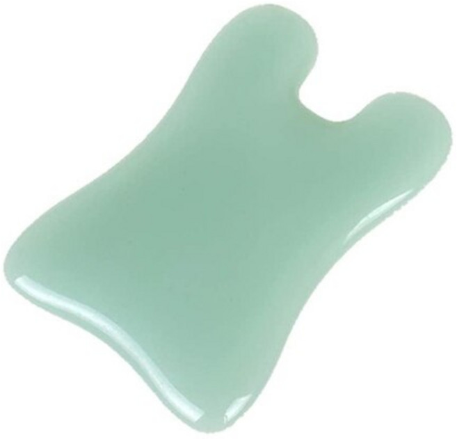 두피괄사 은괄사 갈사 유기 도자기 세라믹 괄사 주걱턱 팔자주름없애기 사각턱천연 옥 구아샤 스크레이퍼, 1개