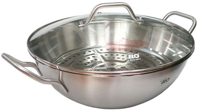 ELO 스텐 인덕션 전골냄비 3중바닥 전골 양수 냄비