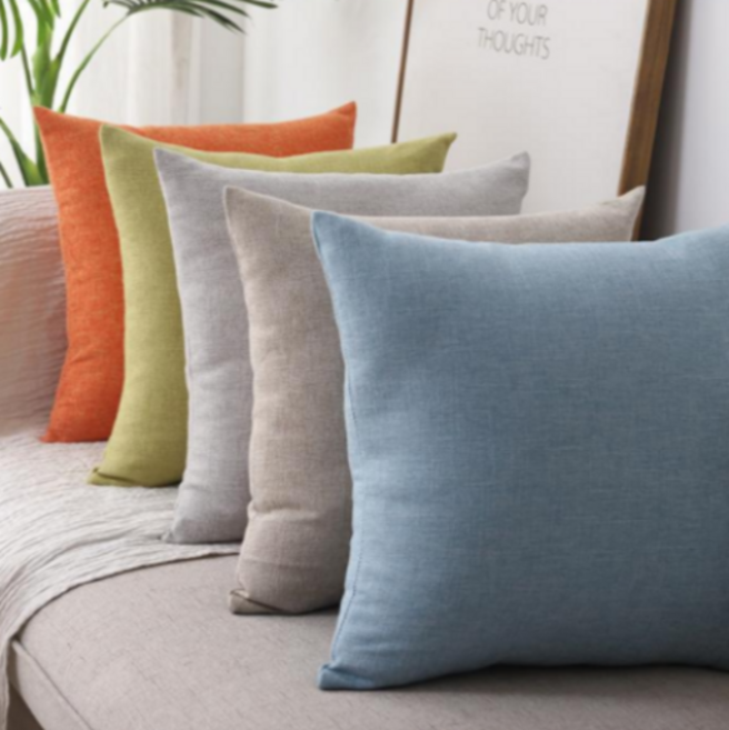 마이홈리빙 홈카페 린넨 소파 쿠션커버 40 45 50