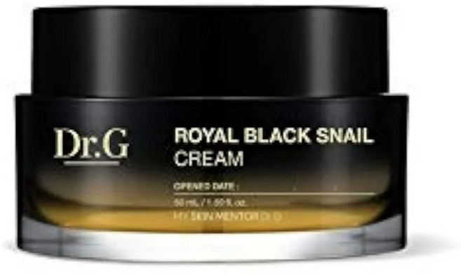 닥터지 Dr.G 로얄 블랙 스네일 크림 50ml 달팽이로션 점액 크림 보습 주름, 1개