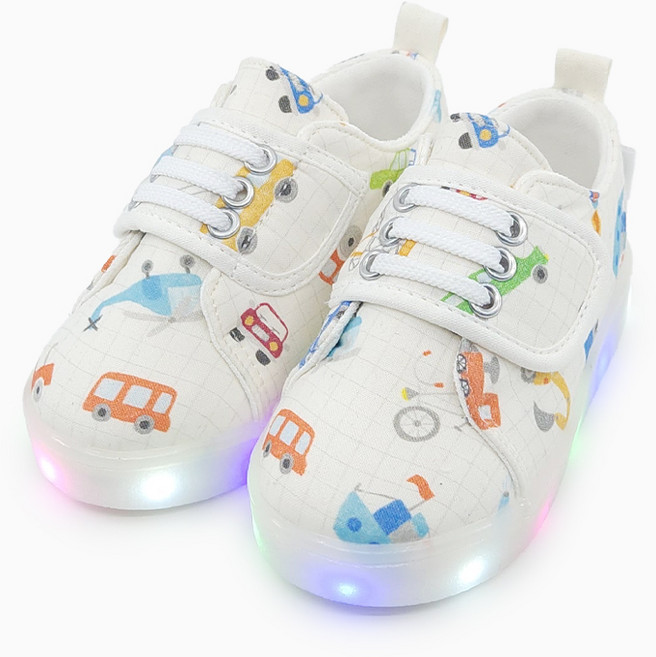 베이비솔 유아동 붕붕카 LED 운동화