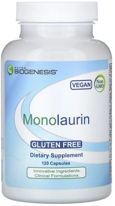몸관리하세요 겨울입니다 Nutra BioGenesis 모노라우린 캡슐 120정(캡슐 1정당 500mg) 특별관리진행, NutraBioGenesis모노라우린캡슐120정캡슐1정, 1개 - 쿠팡