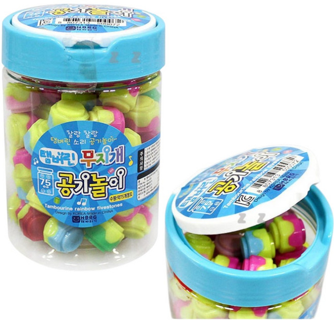 찰랑찰랑 소리나는 공기놀이 60개입 살구 전통, 1개