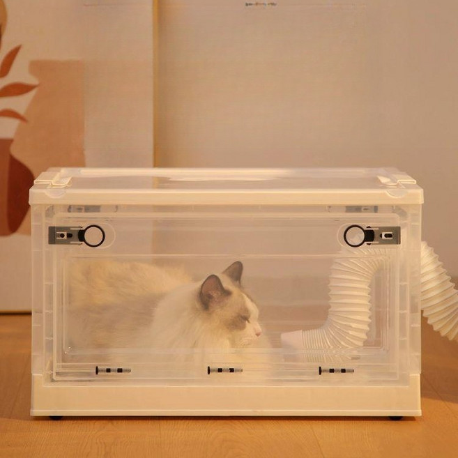 강아지산소방 고양이산소방 네블라이저방 네블라이저 산소흡입 호흡기 대형, L사이즈 건조+고급형 10.0kg, 1개, 1L