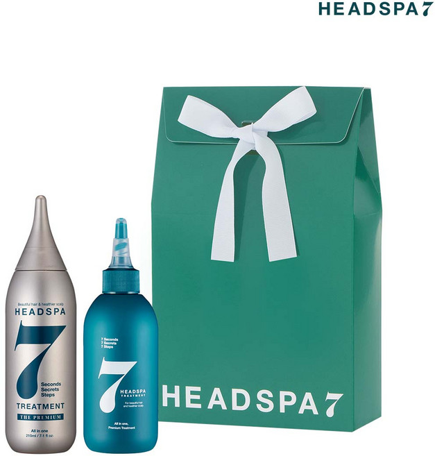 헤드스파7 선물세트2종 B세트 (더프리미엄210ml + 파란눈 200ml), 1세트