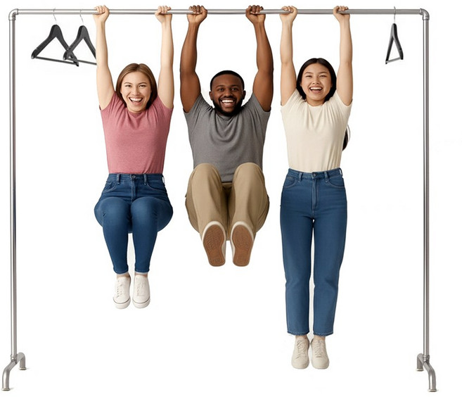 모아룸 철제 파이프 튼튼한헹거 1단 2단 헹거, 1m, 1.2m, 실버