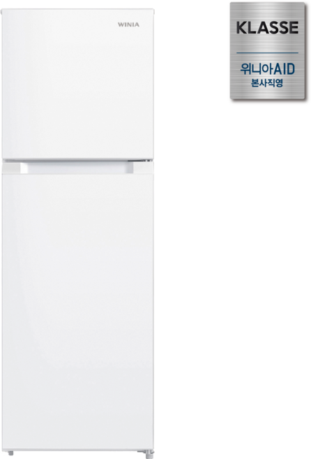 위니아 미니 소형 냉장고 WWRB171KEMWWO(A) 원룸 자취 모텔 사무실 173리터 2도어 화이트