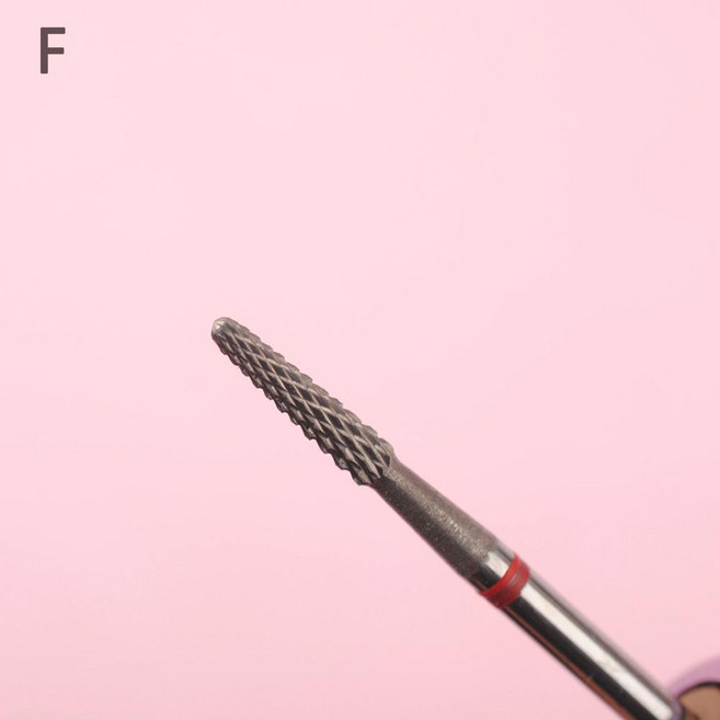 네일 드릴 비트 전동 밀링 커터 매니큐어용 회전 제거 폴리쉬 도구 파일, 1개, 색상: 3. Fine