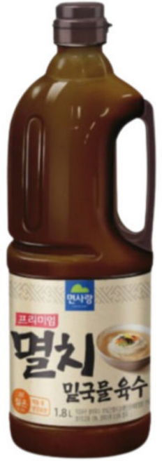 면사랑 프리미엄 밑국물 멸치육수 멸치국물 국수 수제비 찌개 만능다시, 1.8L, 1개