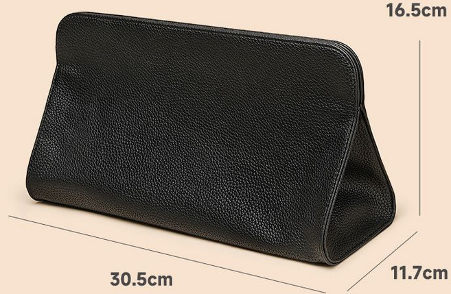 휴대용 드라이기 고데기 가죽 파우치 가방 방수 파우치 케이스(고급 가죽 + 자석 흡착 디자인 외출 시 휴대가 더 편리합니다)