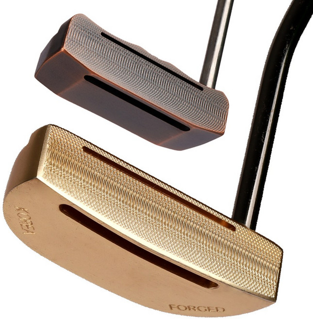 [맑고 고은 풍경소리] 벨로디 수제 퍼터 말렛형 블레이드형 길이조절 충격흡수, 33인치