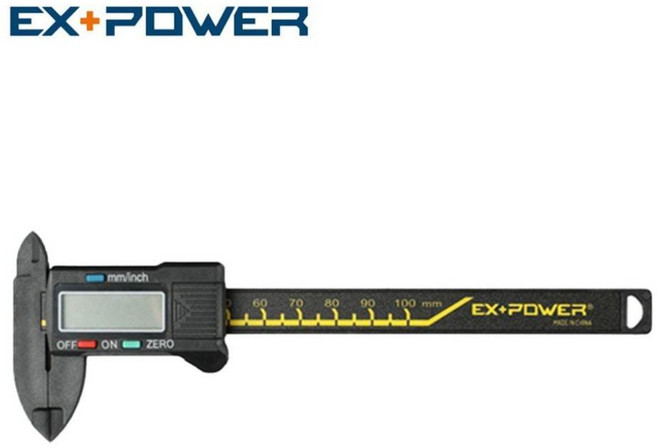 노기스 마이크로미터 길이 디지매틱 정밀 PVC 디지매틱 캘리퍼스 100mm, 1개