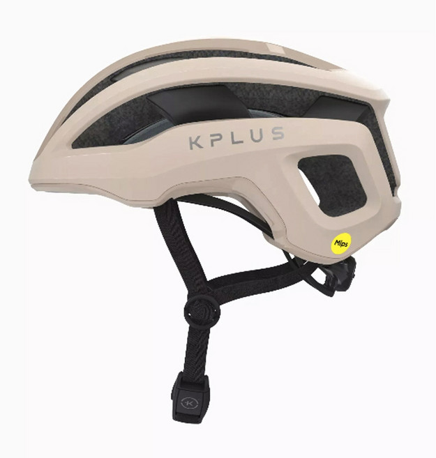 KPLUS NOVA Mips Air Node 公路車安全帽, 杏沙白,S(53-56cm), 1個